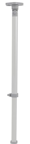 Tischbein Höhenverstellbares Schreibtischbeine Stellfuß Aluminiumlegierung Teleskopfuß Verstellbare Klappbare Tischunterstützung 540-760 mm für Couchtisch, Bürotisch, Yacht, haimeiAußentisch