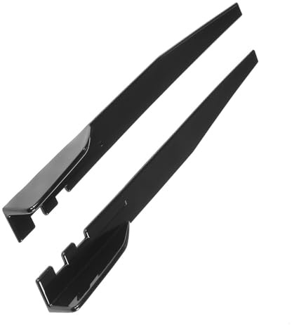 Seitenschweller Schweller Reparaturblech Universelle 1,2 M Seitenschwellerverlängerungen Auto-Seitenschweller Winglet-Splitter Lippe(Schwarz)