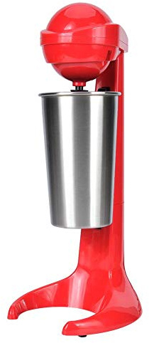 Il frullato a doppia testa produce e beve il frullatore elettrico del latte del caffè della macchina del frappé del miscelatore per la barra domestica(EU Plug 220V)