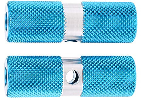 BUMSIEMO Fahrrad Stunt Nagel Fahrrad Nagel Stunt Scooter Pegs Aluminiumlegierung Bike Blau 2pcs