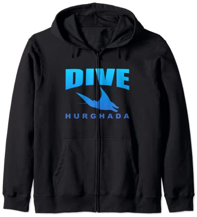 Tauchen Sie Hurghada, Tauchen in Hurghada mit Mantas (blau) Kapuzenjacke