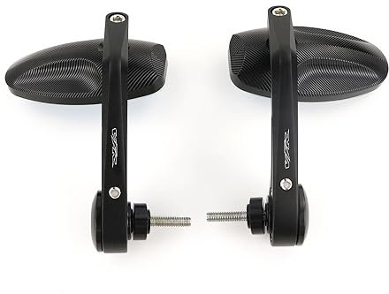 Für Hon&da VFR750F 1986-1997 VFR800 1998-2021 VFR1200F 2009-2021 VFR800X/1200X Crossrunner Motorrad Lenkerendenspiegel 7/8 22mm Universal Rückspiegel einstellbar