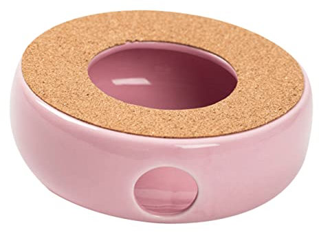 OUNONA Teewärmer Kaffeetasse aus Glas Spiegelfliesen selbstklebend Tee Keramik Kessel w?rmer Kerzenhalter Teekannenwärmer Halter für Teekocher Heizung Tee Herd Base Leuchter Holz