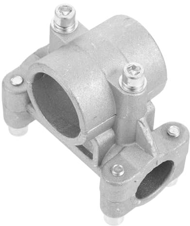 YARNOW Handle Attachment Lawn Trimmer Bracket Clamp Mounting for Push Reel Mower Aluminum Alloy Grip Handle