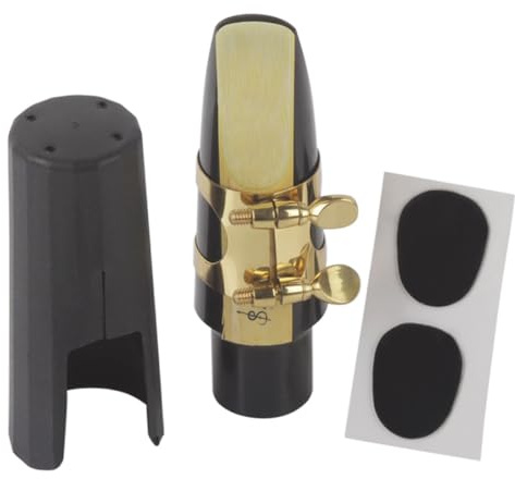 MUELODSIC Juego de Accesorios para Saxofón Tenor para Protección y Comodidad Interpretación Color Aleatorio Boquilla de Abs, Diseño Creativo y Mejor Hermeticidad