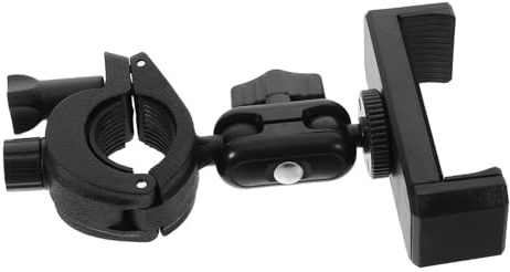MAGICLULU Support pour Téléphone Trompette Réglable à Pince Lyre, Compatible, Rotation 360°, Diamètre Tube 15-31 Mm, Accessoire pour Partitions de Musique, pour Répétitions et Concerts