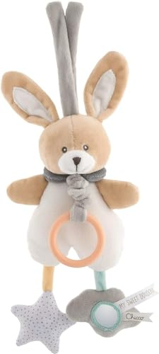 Chicco 00009713000000 HÄSCHEN SPIELUHR (DOU DOU), beige