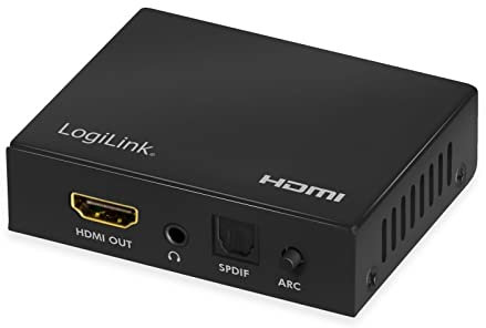 LogiLink HD0055 - Estrattore audio HDMI, 2CH/5.1CH, 4K/60Hz