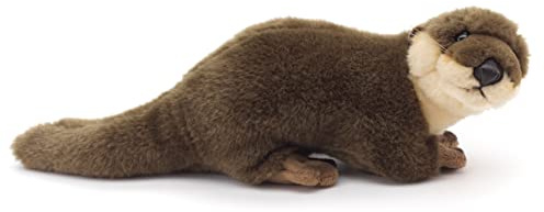 Uni-Toys - Otter, stehend - 32 cm (Länge) - Plüsch-Otter - Plüschtier, Kuscheltier