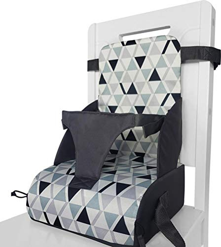 Spacnana Baby-Kleinkind-Erhöhungssitz Kinder-Erhöhungskissen von 6 Monaten Bis 3 Jahren Hochstuhl-Sicherheitssitz (Minimalistisches Dreieck)