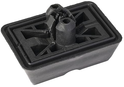 1 pièce Support de cric avant et arrière Cric rectangulaire en plastique Coussinet de cric sous support de véhicule 51718268885 pour BMW E36 E46 E63 E64 E65 (1 pièce)