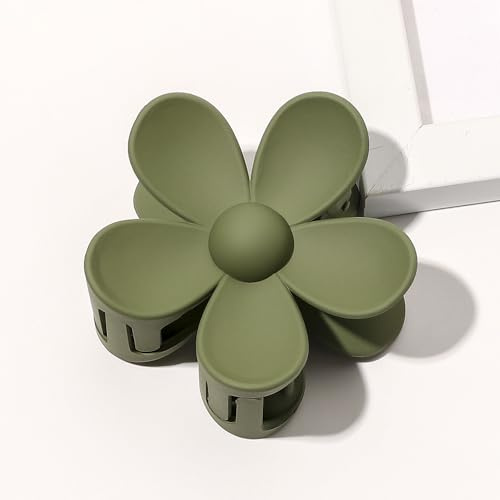 1 x pince à cheveux fleur pour femme, épingle à cheveux fleur, pinces à cheveux, pinces à cheveux en plastique antidérapantes, accessoires pour cheveux, pour femmes et filles pour un usage quotidien