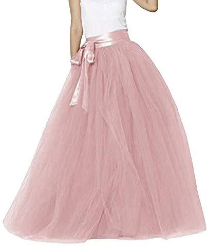 Tanzröcke für Damen, Ballett-Tutu, hohe Taille, Tüll, 50er Jahre, Vintage-Partyrock, glitzernder Rock, Netzstoff, Maxi-Gürtel mit Gürtel, hohe Taille, geschwollener, elastischer Ballettrock für Damen,