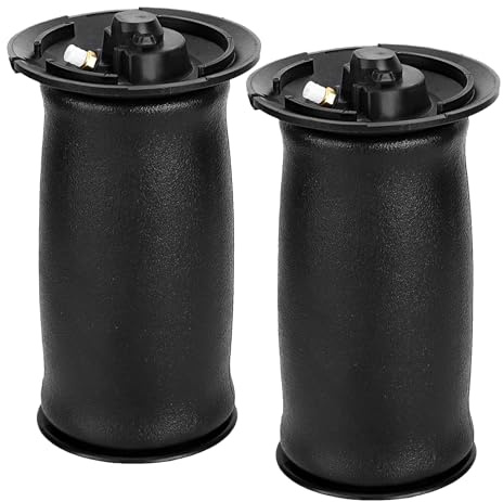 Pack of 2 Air Springs Rear Left + Right Replacement for 2003-2010 5 Series E60 E61 520d 520i 523i 525d 525i 525xd 525xi 530d 530i 540i 550i M5 Car Accessories Part # 37126765 602 3 7126765603
