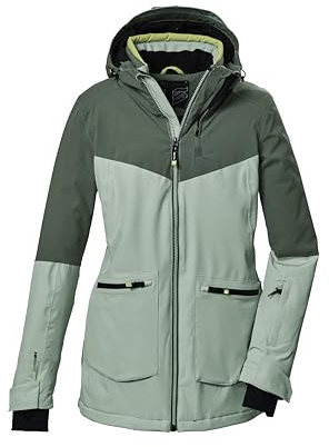 Killtec Damen Ksw 40 Wmn Ski Jckt Skijacke/Funktionsjacke mit Kapuze, Schneefang und Unterarmventilation