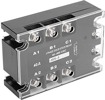 SSR Trifásico, Controlador SSR Trifásico, Controlador de relé de Estado Sólido, Equipo Industrial de Media Baja Tensión, para Uso Industrial DCAC, Relés de Estado Sólido (4840Z)