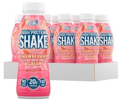 Applied Nutrition Ready To Drink High Protein Shake Strawberry & Cream 8X330ml