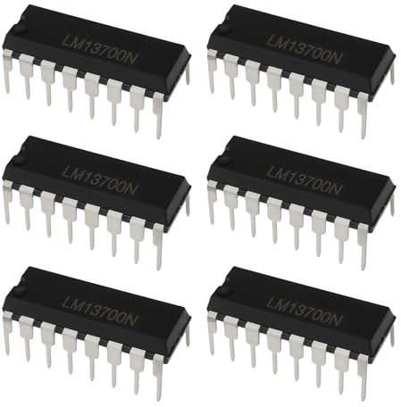 Create idea 6 Pezzi LM13700 N National Dual Transconductance Op-amp 16 DIL DIP LM13700 DIP 13700N DIP Per Apparecchiature Elettriche Amplificatore Di Transconduttanza