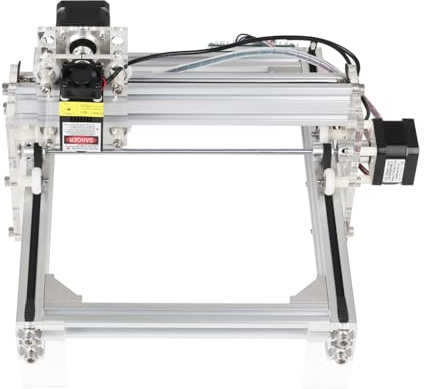 20W MINI DIY Desktop Engraving Machine Picture Logo CNC Printer Working Area 20cm*17cm Wood Router Engraver(20W Laser)