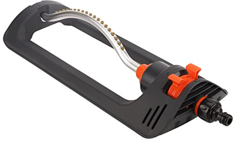 Irrigatore per prato, 19 fori, irrigatore oscillante automatico, 4 modalità di irrigazione, irrigatore per irrigazione agricola in giardino di casa