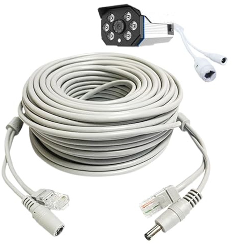Cable de red, cable de red largo de acción rápida para conexión estable, versátil cable Ethernet para oficina hotel y lugar de trabajo