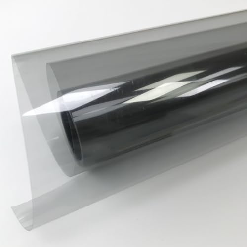 Alvorox - Scheiben Tönung Folie Auto, 80% VLT lichtgrau, Fensterfolien für Autos Tönungsfolien, Auto Scheibenfolie (50x300cm)
