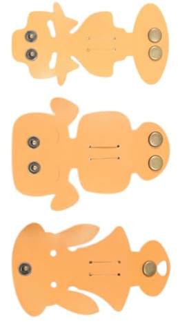 IWOWHERO Organizzatore per Cavi in Similpelle 3 Pezzi Avvolgicavo Portatile Compatto Supporto per Gestione Cavi Auricolari e Ricarica Accessorio da Viaggio e Scrivania