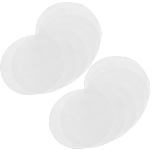 NUOBESTY 200 Discos Desmaquillantes Faciales Redondos No Tejidos, 7,5 Cm de Diámetro, 200 Unidades para Maquillaje, Limpieza y Cuidado Piel, Uso Doméstico y Profesional