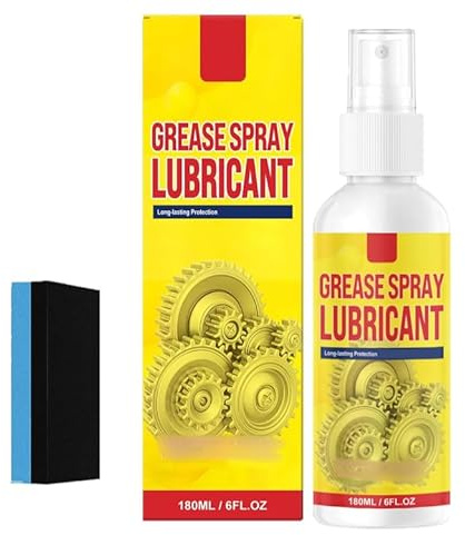 Lubricante antioxidante en aerosol y eliminador de óxido, lubricante multiusos en aerosol, lubricante de grasa para componentes metálicos, de acción rápida para vehículos, herramientas y cadenas