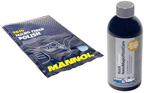 Kunststoffpflege Nano Magic Plast Care Koch Chemie 500 ml inkl. Microfasertuch