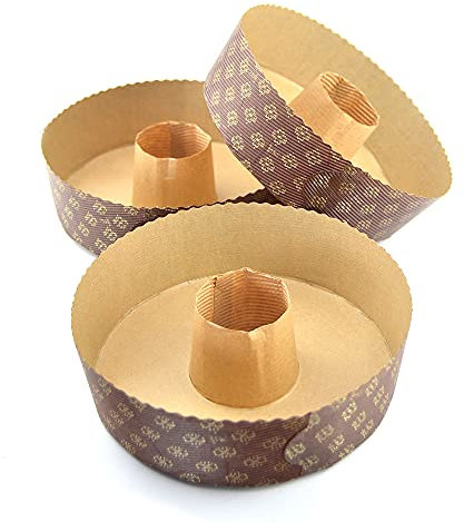 DUE ESSE S.N.C. DI SABATINI ALDO & C. PZ 10 STAMPO PER CIAMBELLA DIAMETRO 21 CM ALTEZZA 6,5 CM IDEALE PER REALIZZARE CIAMBELLE E DOLCI TRADIZIONALI