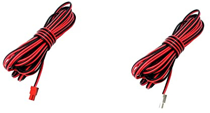 2x Speaker Cables Wires Fils Cords (3 Meter Each Cable) Compatible For SONY Speakers