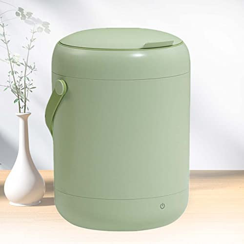 PanHuiWen Mini Lavatrice Centrifuga Lavatrice da Campeggio con Centrifuga Lavatrice Campeggio Lavatrice Mini 2.8L Antibatterico con Luce Blu,Green