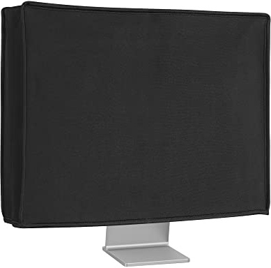 kwmobile Housse écran ordinateur compatible avec 24-26 moniteur - Protection d'écran PC moniteur en néoprène - noir