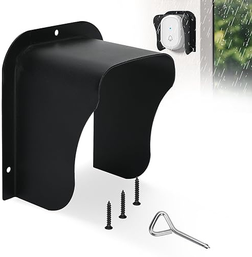 Doorbell Rain Cover,Waterproof Ring Doorbell Cover,Ring Doorbell Anti-Glare Cover，Access Control System Cover,suitable for Access Control keypad，fingerprint lock，outdoor keypad，etc