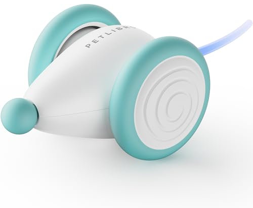 PETLIBRO Interaktives Katzenspielzeug, Automatisches Spielzeug für Katzen mit LED-Lichtern, Intelligentes elektrisches, Haustierspielzeug, USB Wiederaufladbar, Auto EIN-/Ausschalten