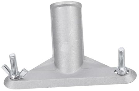 Hemobllo Ersatz Besenkopfadapter Aluminiumlegierung Verlängerbar Moppstielverbinder Stabile Verbindung Für Walzenbürste Reinigungszubehör