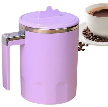Auto Stirring Cup - Milk Coffee Drink Stirring Blender,Portable Efficient Rotating Drink Maker, Travel Stir Tool for Travel, Offices, Gym