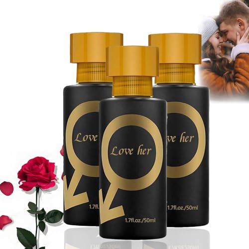 Solivo - Pheromone Parfum Herren, Parfum Herren, Pheromon Parfüm, Perfume with Pheromones, Männer Parfüm für Frauen Anziehen und Langanhaltender Duft (3PC)
