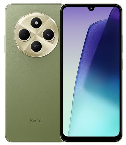 XIAOMI Redmi 14C Smartphone 4G 4 GB + 128 GB Pantalla Inmersiva de 6,88 Batería Massive de 5160 mAh (típ) Procesador octa-core potente, con NFC, Cargador no incluido (Verde)