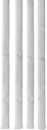 FERROELETTRA Guarnizione cucina piano cottura e lavello, mastice adesivo top cucina, 4 strisce da 80 cm, spessore 2 mm, facile da montare, Made in Italy