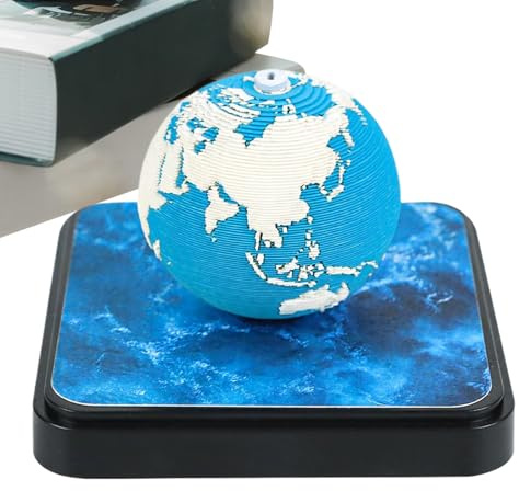 Shaersu Calendario 3D da Scrivania | Calendario Strappabile 3D 2026 Decorazione - Decorazione Creativa Per Scrivania Tema Terra Cancelleria Per Adolescenti Ragazze Ragazzi Adulti Studenti