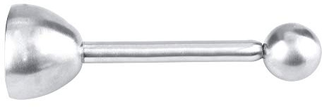Keenso Durable Stainless Steel Egg Cutter Topper Opener Gravity Ball Egg Cracker for All Size