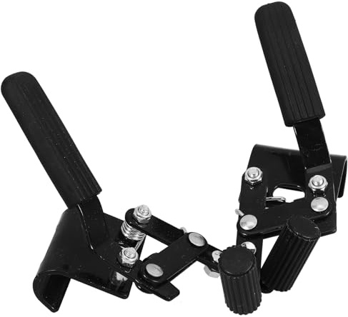 Genérico Accesorios de Freno para Silla de Ruedas Sistema Antivuelco y Fijación Segura, Adecuado para Uso Diario y Transporte