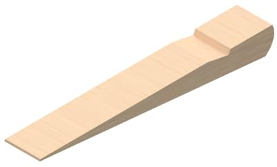 Ulmia Holzkeil für Hobel (für Grathobel, Tischlerwerkzeug, Schreinerbedarf, für präzise Hobelarbeiten, Werkstattbedarf, Handhobel Zubehör, Ersatzteil, Fixierkeil) 01.9052