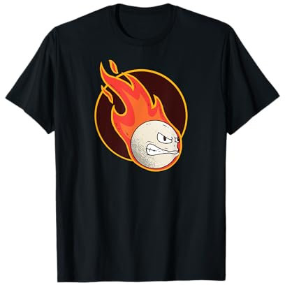 Völkerball Feuerball Sport Training Schüler Brennball T-Shirt