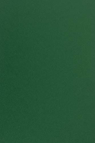 Netuno 50 Blatt Tonpapier Dunkel-Grün DIN A4 210× 297 mm 115g Sirio Color Foglia Feinpapier farbig Bastel-Papier bedruckbar bunt Bastel-Bogen für Einladungen Dankeskarten Tonzeichenpapier hochwertig