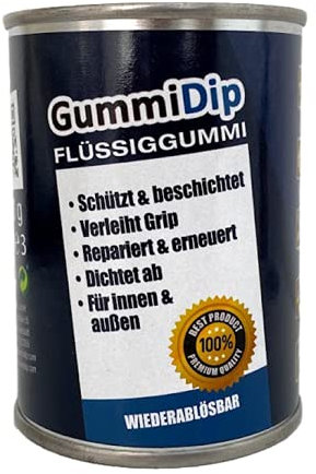 Gummi Dip Flüssiggummi 3000g silber-metallic