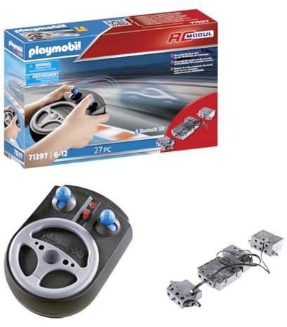 PLAYMOBIL City Action 71397 RC-Fahrzeuge RC-Modul-Set Bluetooth, umfangreiches Set zum Aufrüsten aller RC-fähigen PLAYMOBIL-Fahrzeuge, für kleine und große Rennfahrer, Spielzeug für Kinder ab 6 Jahren