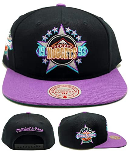 Mitchell & Ness Denver Nuggets Two Tone Deadstock Hardwood Classic Snapback Cap